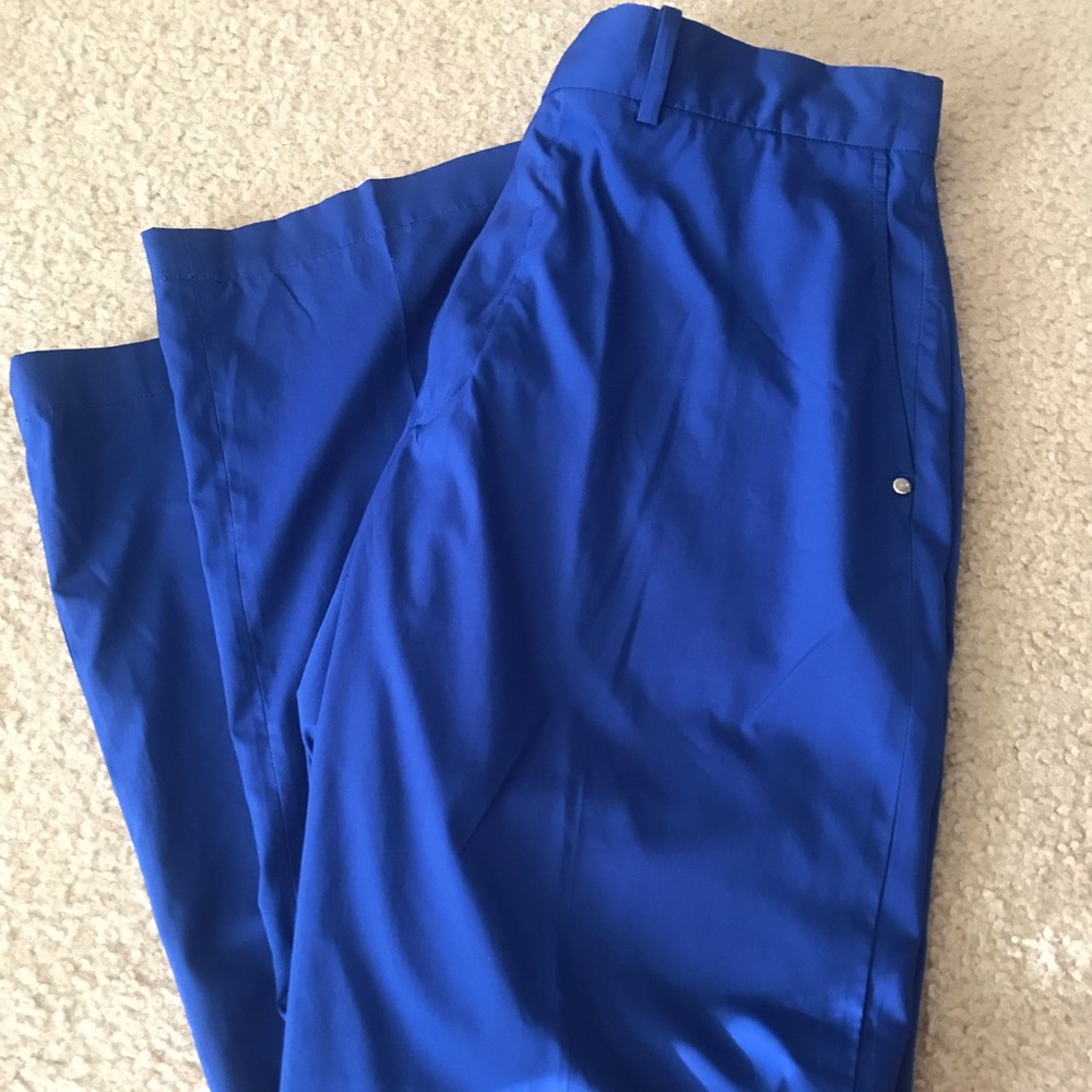 Men’s cobalt blue RLX GOLF PANTS SIZE 35/32